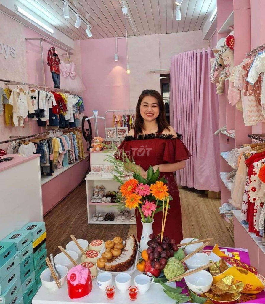 Sang lại shop quần áo trẻ em Quận Tân Bình