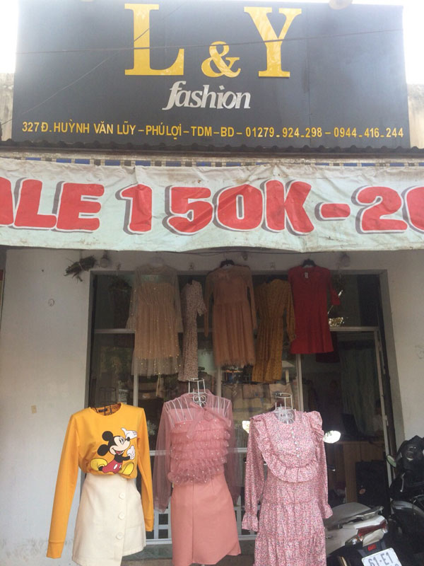 Sang shop thời trang nữ giá rẽ quận Tân Phú