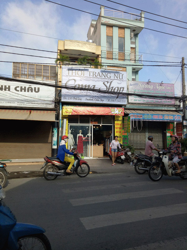 Sang Shop đường Bình Long