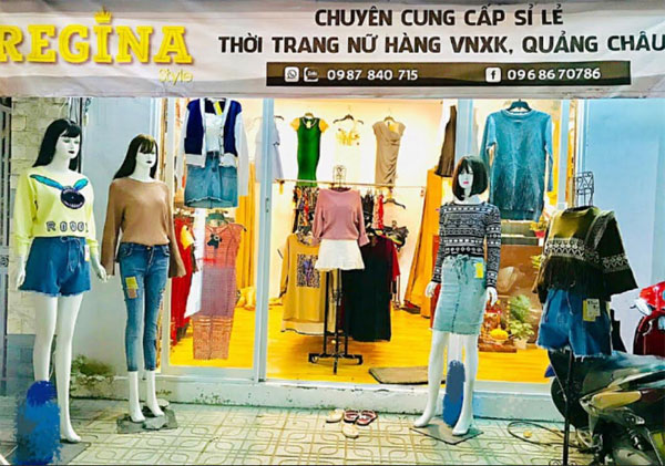 Sang gấp shop thời trang nữ