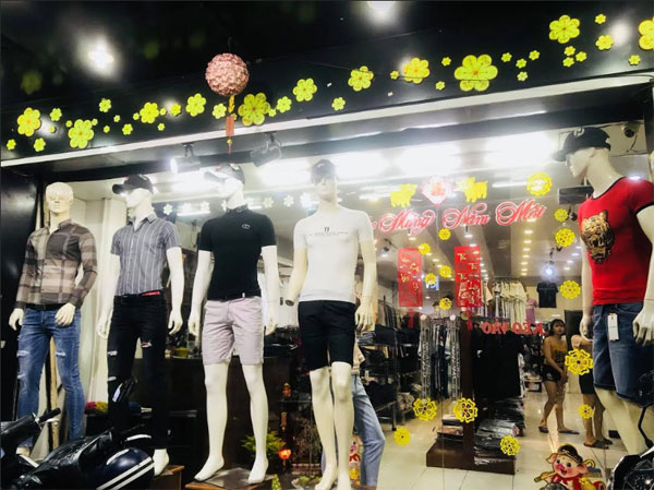 Sang shop thời trang Nam T - Men mặt tiền Quang Trung