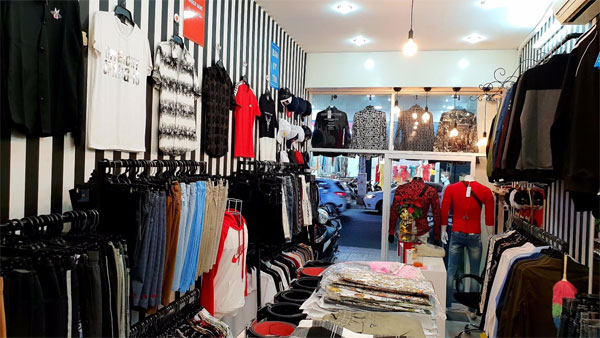 Sang mặt bằng shop thời trang nam cao cấp