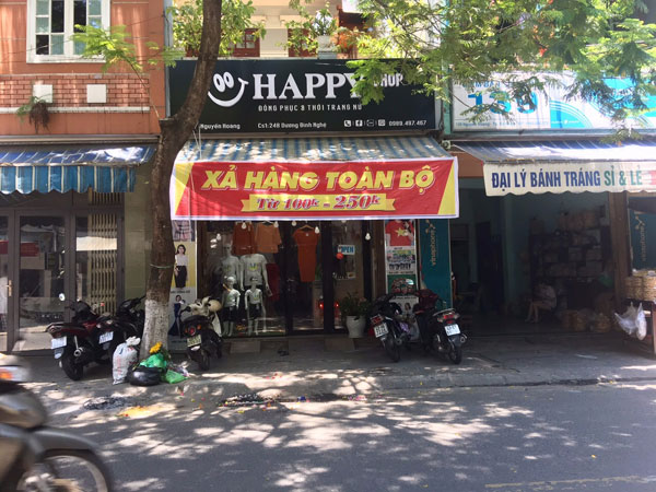 Cần sang lại shop thời trang đường Nguyễn Hoàng, Đà Nẵng