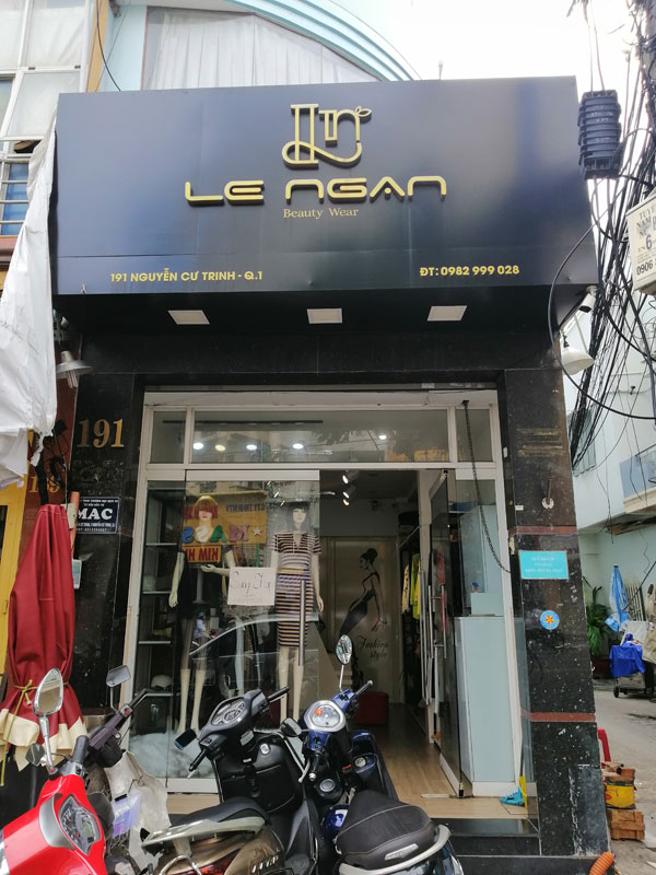 Sang Shop 191 Nguyễn Cư Trinh, Q. 1