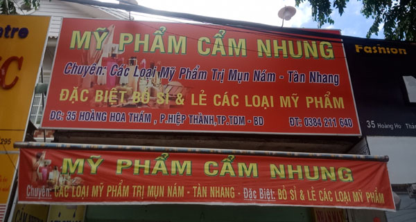 ần sang shop Mỹ Phẩm đã hoạt động được 6 năm