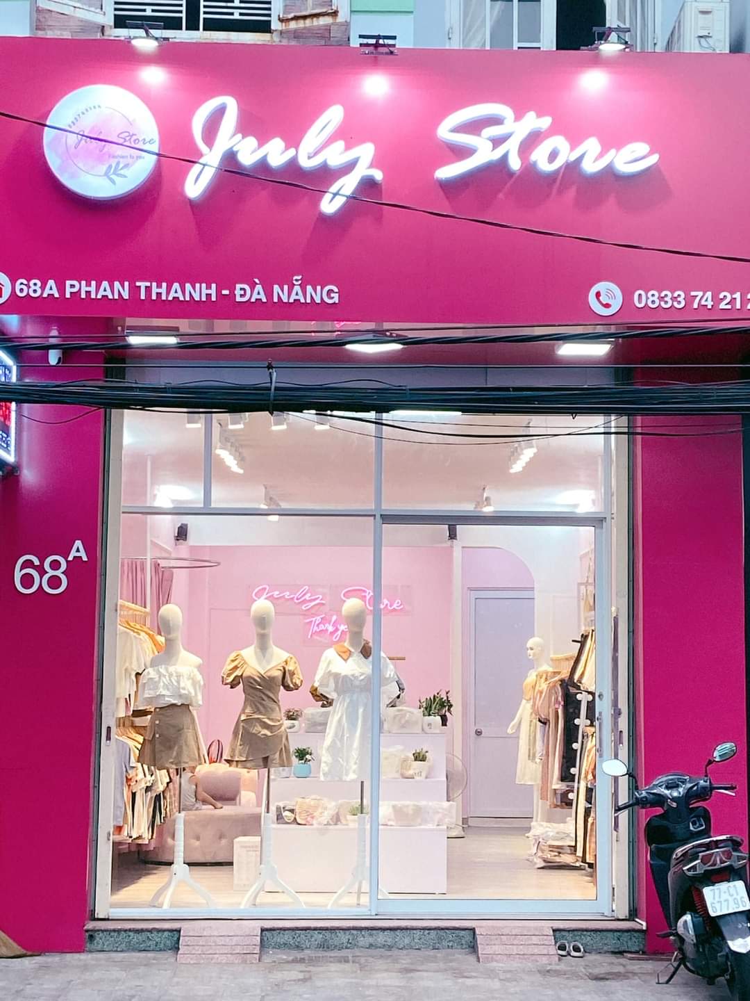 Sang shop thời trang đường Phan Thanh