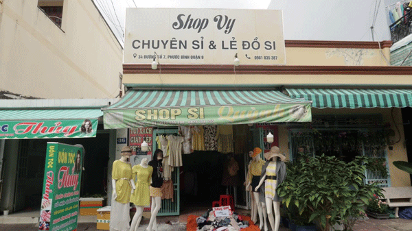 CẦN SANG SHOP ĐỒ Si Tại Quận 9 Tp. HCM