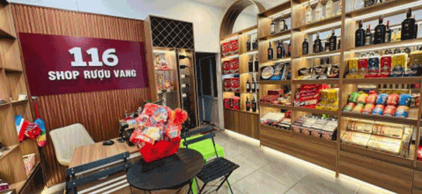 Chuyển nhượng shop rượu vang 116 Nguyễn Duy Dương P9 Q5