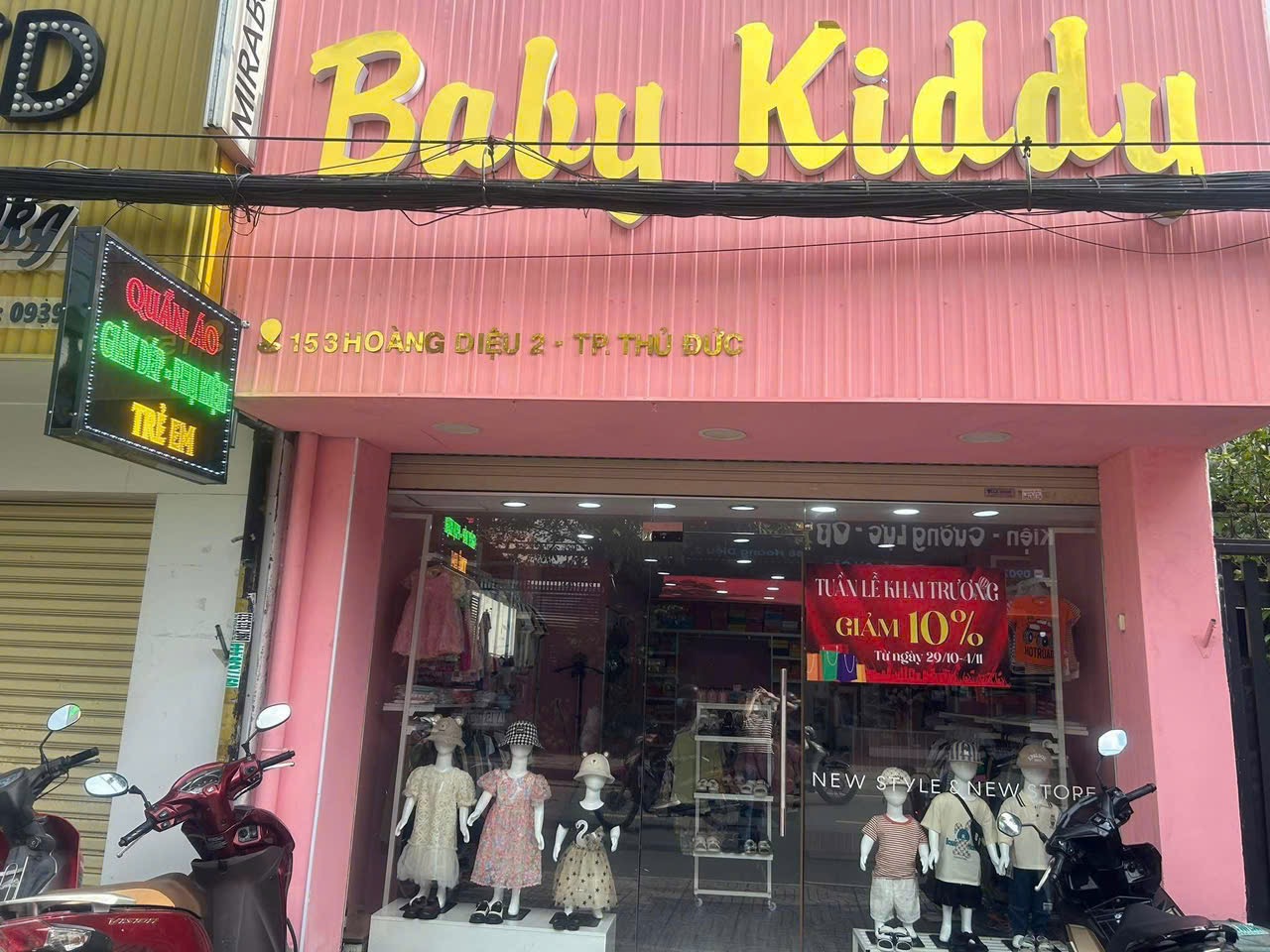 Sang Shop Quần Áo Mặt Bằng Hoàng Diệu 2