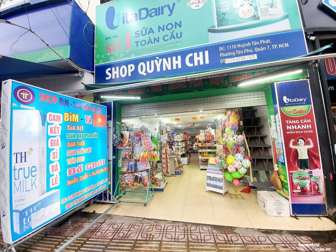 Cần sang nhượng cửa hàng sữa tả + dãy trọ ở Quận 7