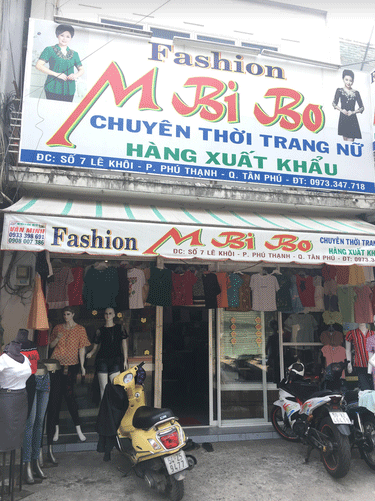 Cần sang shop thời trang nữ mặt tiền đường Lê Khôi