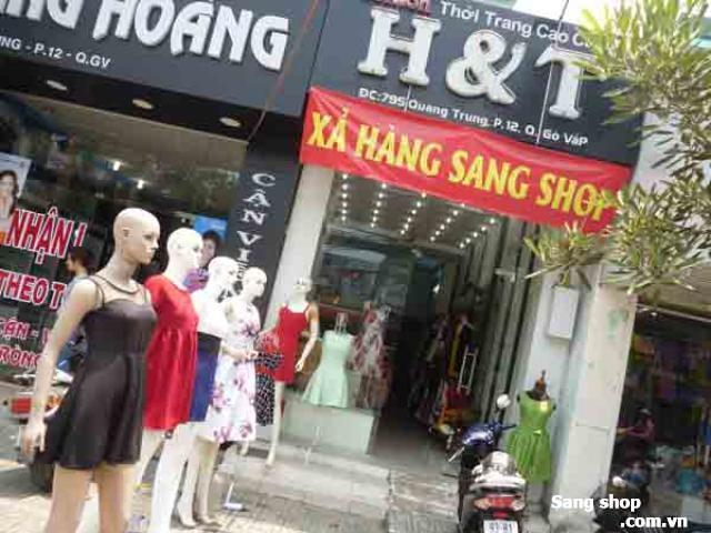 Cần sang shop thời trang nữ quận Gò Vấp