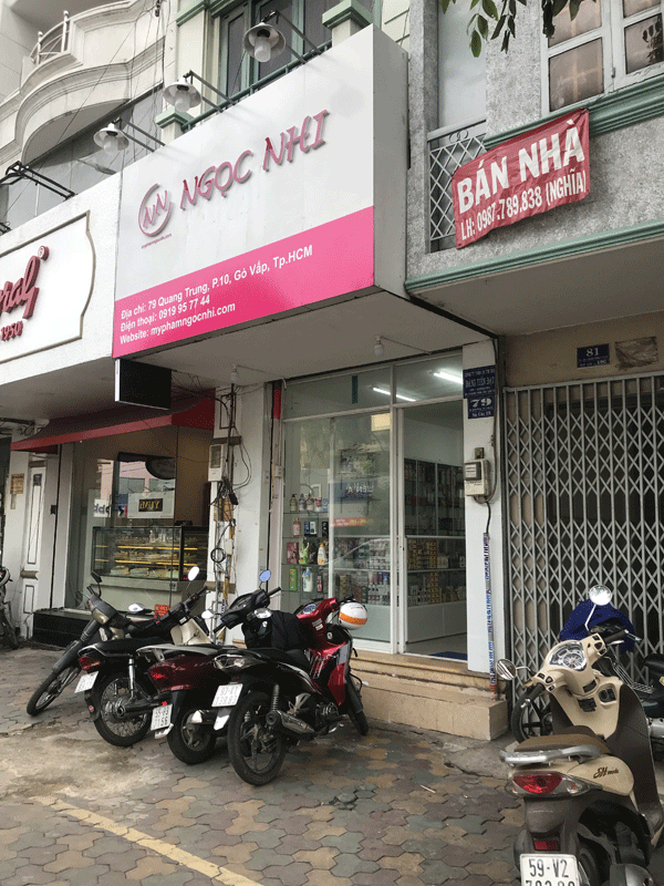 Sang shop đường Quang Trung, Gò Vấp