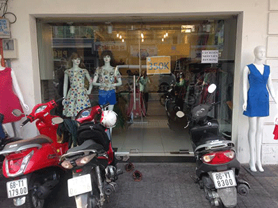 Sang mặt bằng shop quần áo Quận Phú Nhuận