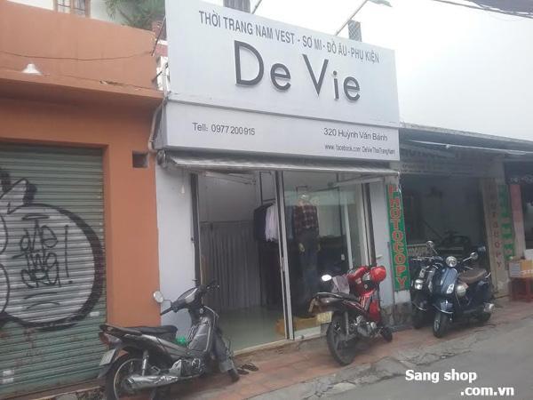 Sang mặt bằng shop thời trang vị trí đẹp quận Phú Nhuận
