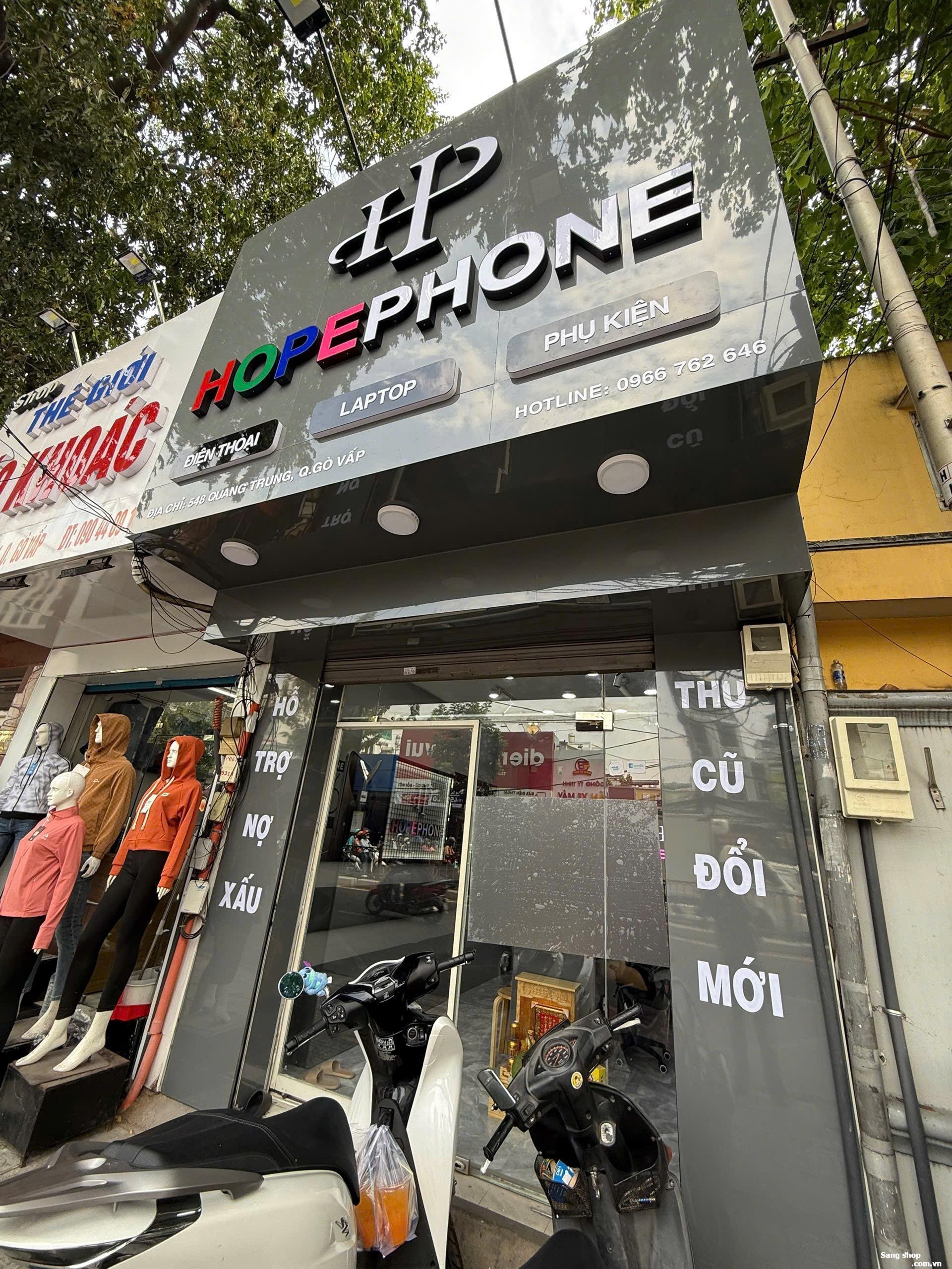 Sang MB kinh doanh Shop tại Gò Vấp