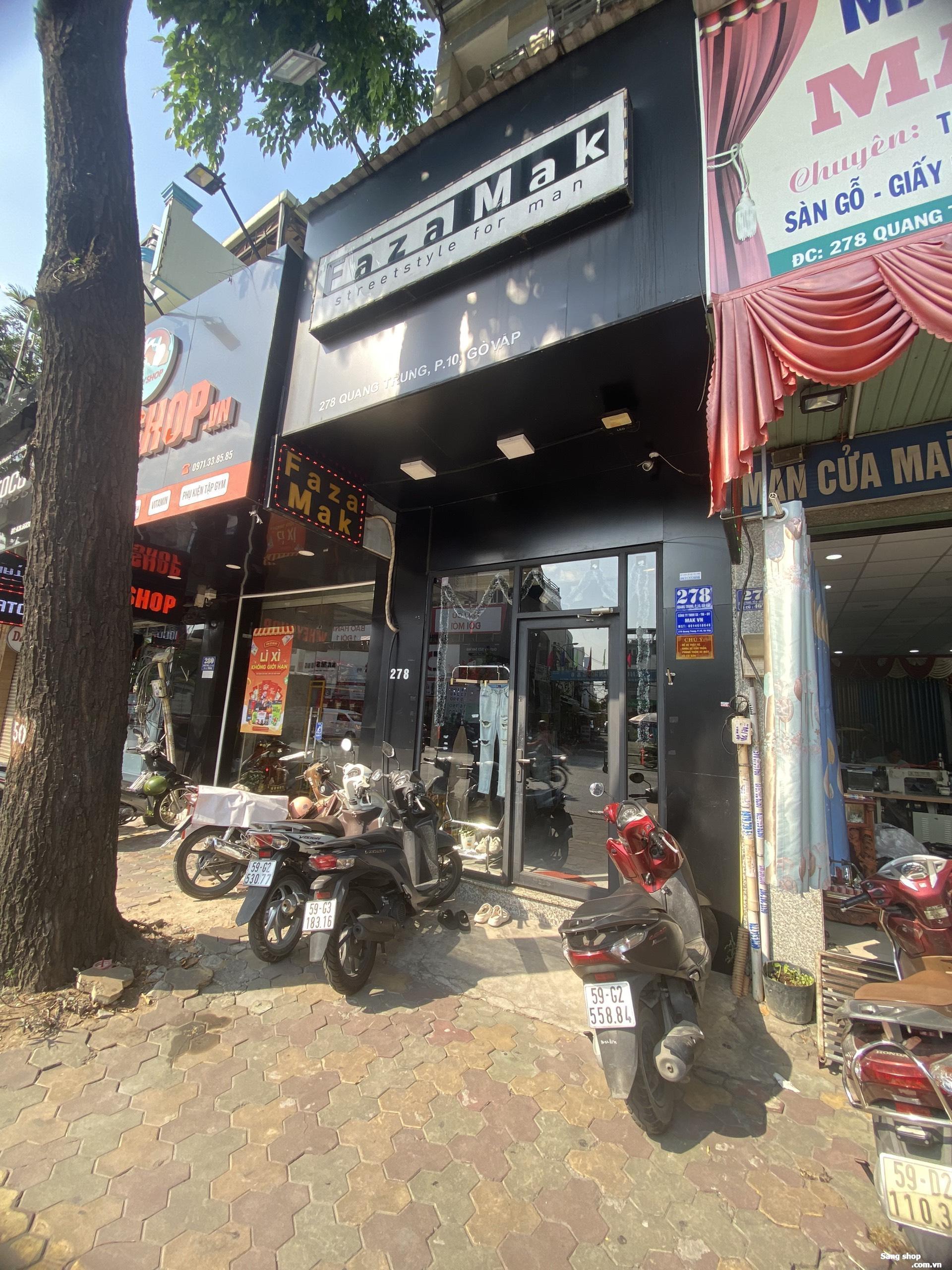 Sang MB shop tại Quang Trung, Gò Vấp