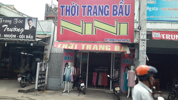 Sang shop đầm bầu số 685 Tân Kỳ Tân Quý P. BHH A, Q. Bình Tân