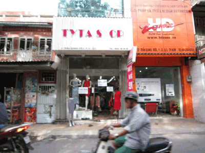 Sang shop đường Trần Quang Diệu