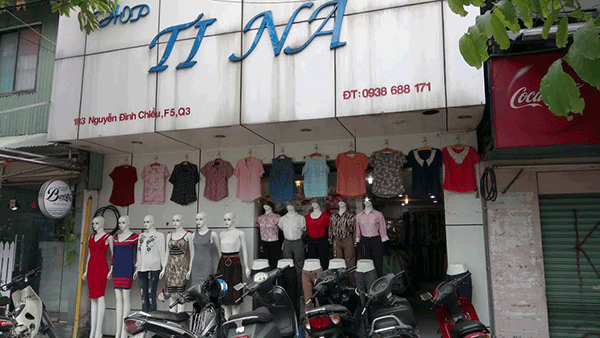 Sang Shop mặt tiền đường Nguyễn Đình Chiểu