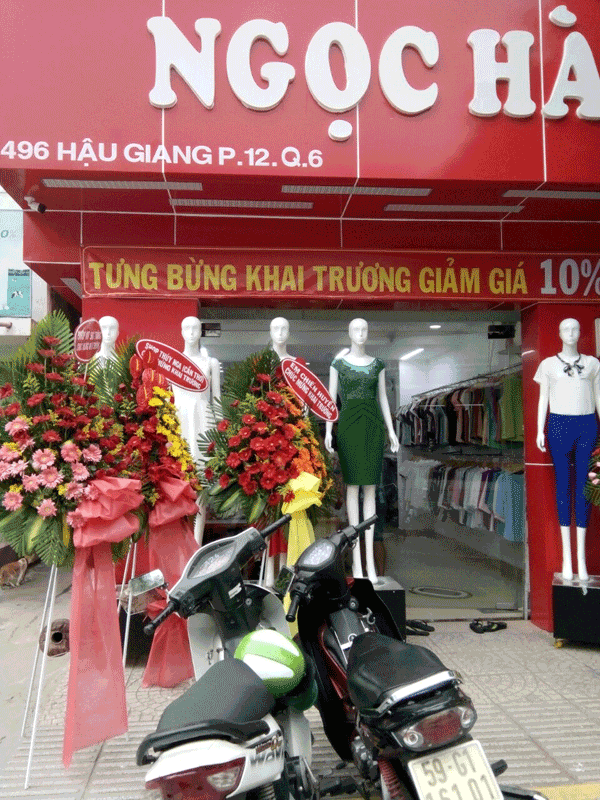 Sang Shop MT Hậu Giang, phường 12, quận 6.