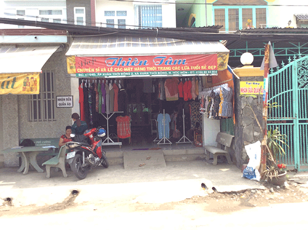 Sang Shop quần áo MT Huyện Hóc Môn