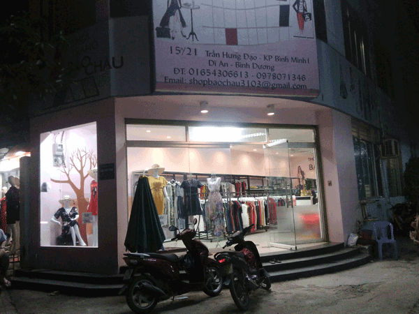 Sang shop thời trang nữ gần chợ Dĩ An
