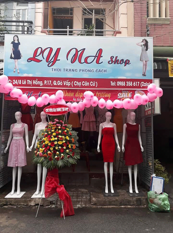 Sang shop thời trang nữ giá thuê rẻ 3.5 triệu/tháng ngay chợ Căn Cứ, Gò Vấp
