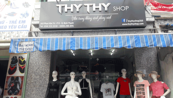 Sang shop thời trang quận Bình Thạnh