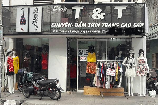 Sang shop thời trang Quận Phú Nhuận