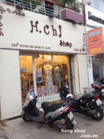 Sang shop thời trang  Nữ cao cấp Quận Phú Nhuận