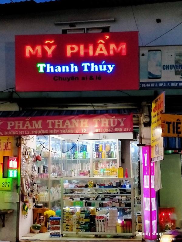 cần sang  lại shop myc phẩm vị trí đẹp quận 12