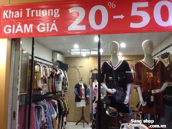 Sang gấp shop thời trang mặt tiền đường CMT 8