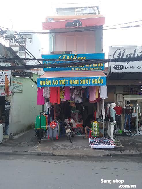 Sang lại shop thời trang đang hoạt động