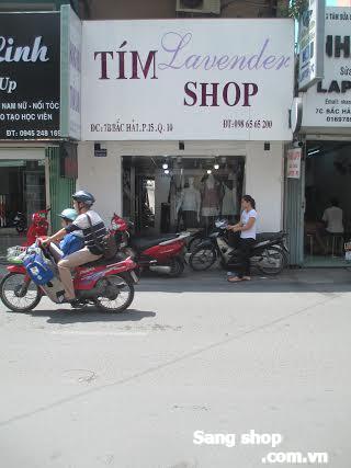 Cần sang lại Shop Thời Trang đường Bắc Hải