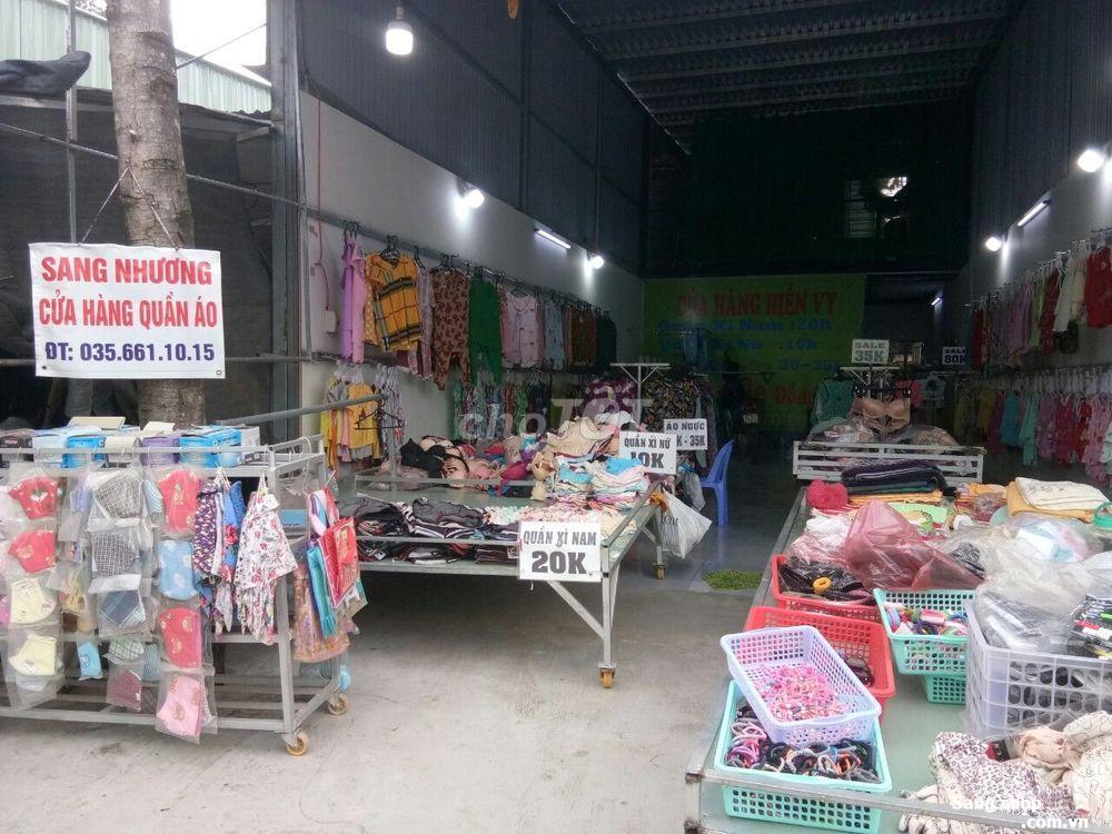 Cần sang nhượng GẤP shop quần áo