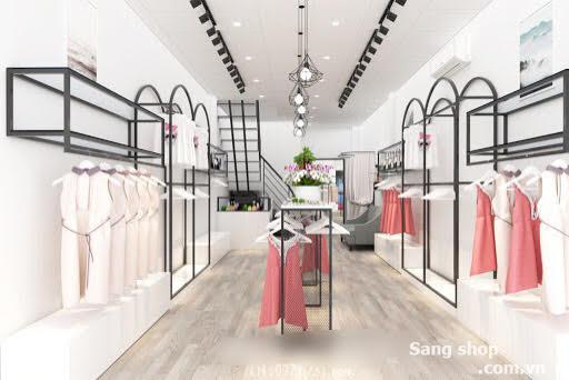 Cần sang nhượng shop thời trang 1trệt +2 lầu