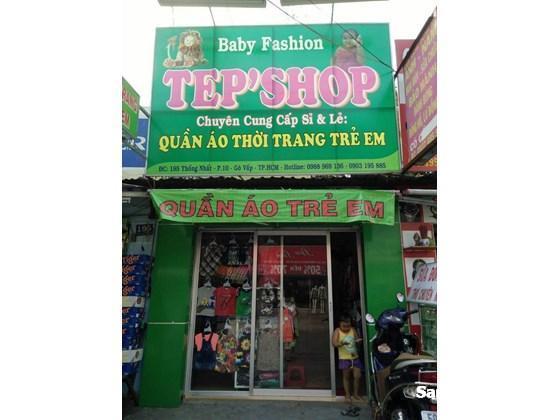 cần sang shop quần áo trẻ em