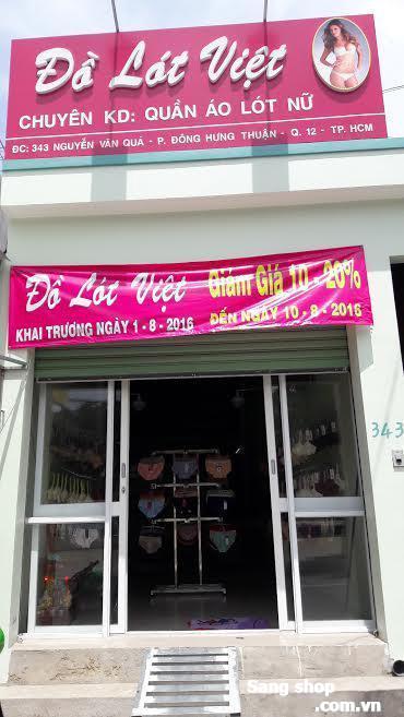 Sang gấp shop đồ lót nữ quận 12