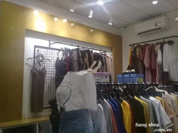 Sang gấp shop - mặt bằng shop thời trang nữ