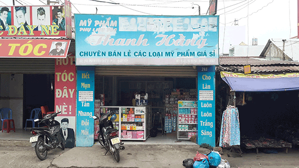 Sang gấp shop Mỹ phẩm Quận Gò Vấp