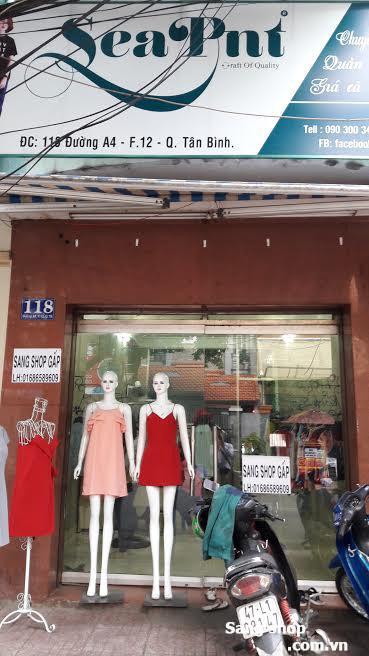 Sang gấp shop thời trang giá rẻ quận Tân Bình