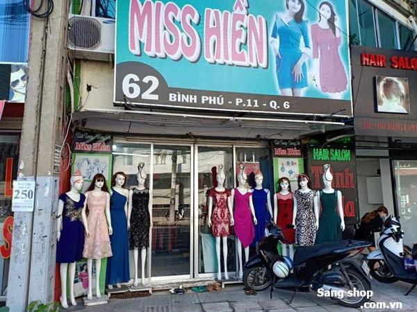 sang lại shop thời trang đang kinh doanh tốt