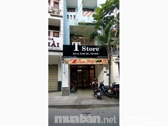 Sang mặt bằng shop giày mặt tiền Tân Hải