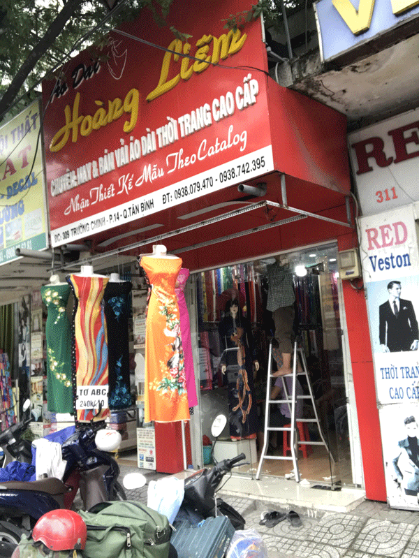 Sang mặt bằng shop 309 Trường Chinh, P.14, Tân Bình