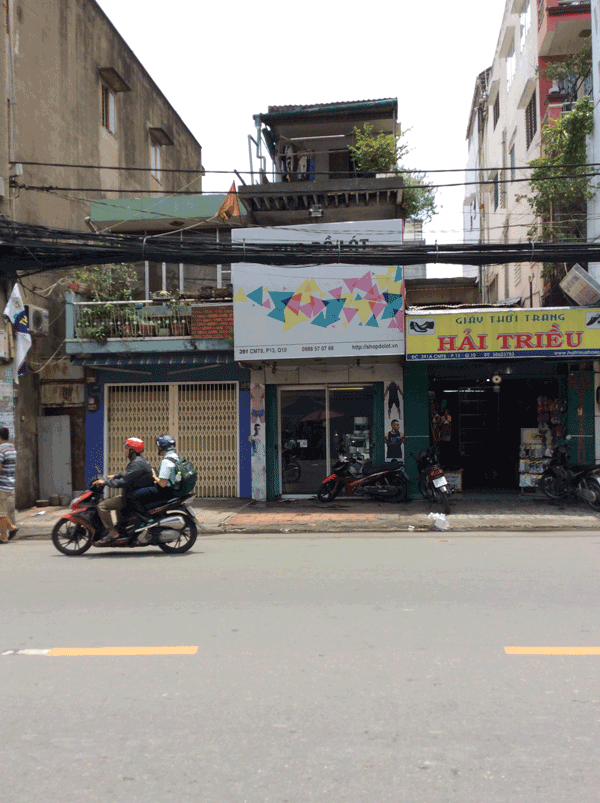 Sang mặt bằng shop 391 CMT 8, P.13, Q.10