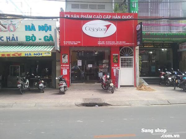 Sang mặt bằng shop đường Hoàng Hoa Thám