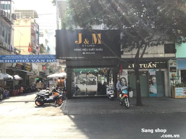 Sang mặt bằng shop góc 2 mặt tiền