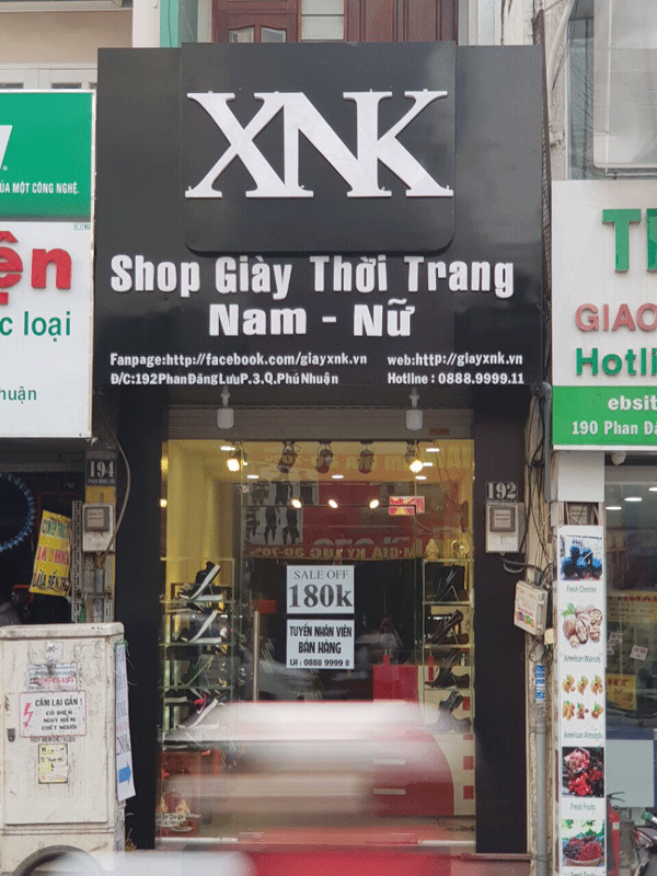 Sang mặt bằng shop Phú Nhuận