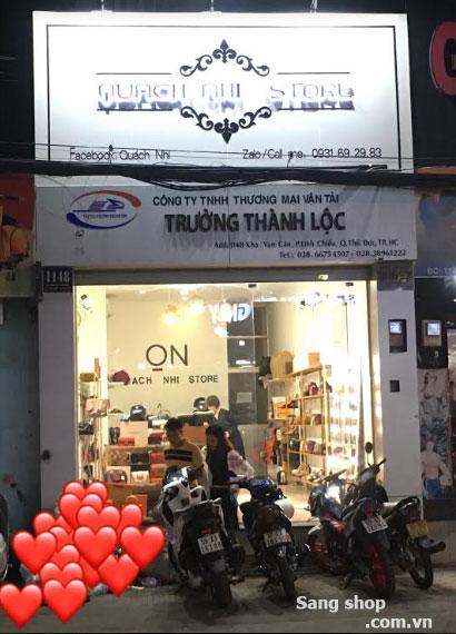 Sang mặt bằng shop vị trí đắt địa